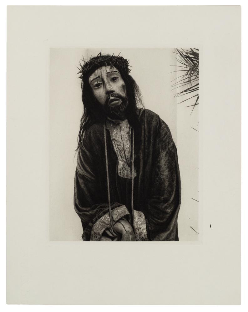 Cristo with thorns taken in Mexico in 1933 by Paul Strand.